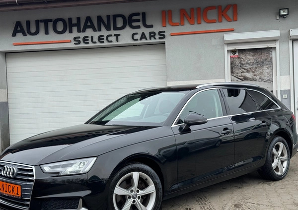 Audi A4 cena 79900 przebieg: 159000, rok produkcji 2019 z Nowy Wiśnicz małe 529